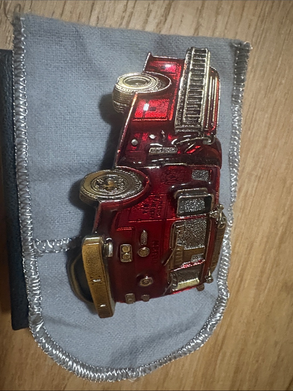 Vintage 1981 Fire Truck Fire Dept Belt Buckle The Great American Buckle Co